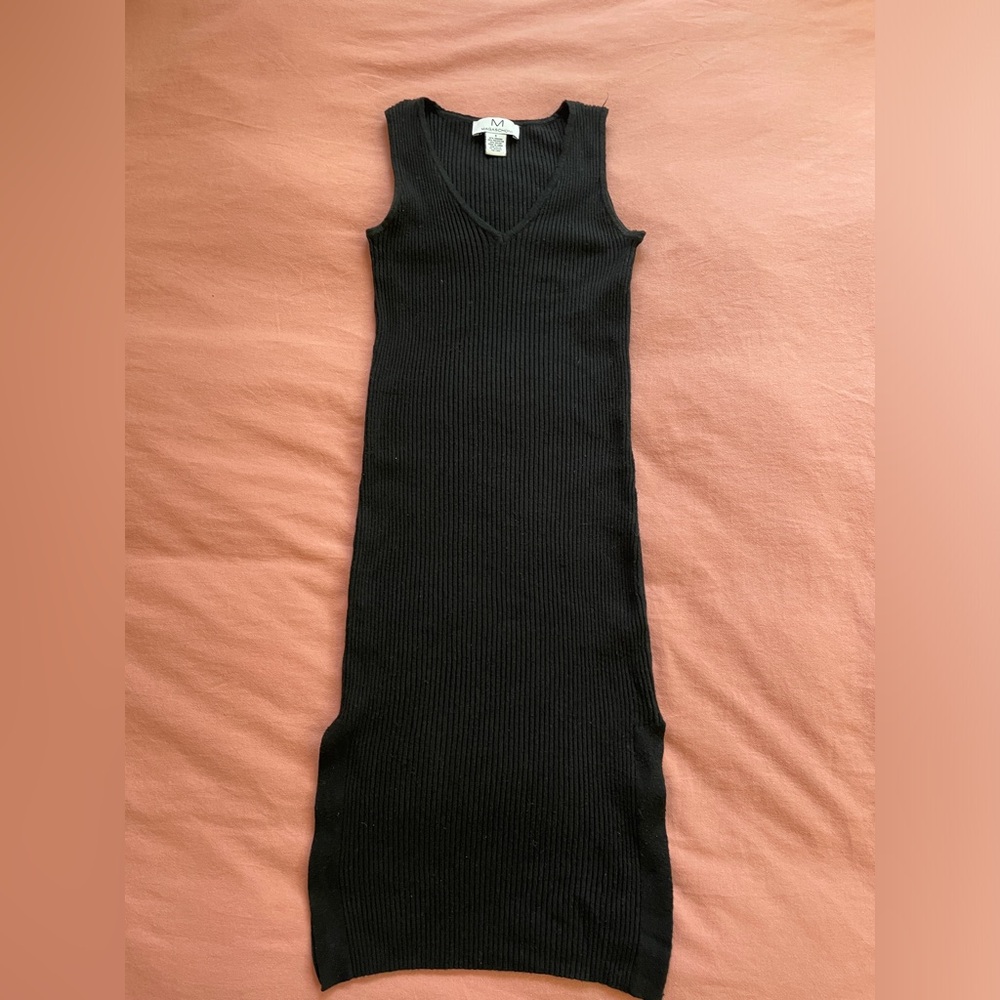 Magaschoni Ribbed Dress - Picture 2 of 6